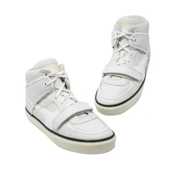 Louis Vuitton Other - Louis Vuitton Monogram 9 White High Top Shoes LV-S0927P-B002